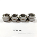 Oxygen sensor step nut, SS304 welded bung M18*1.5